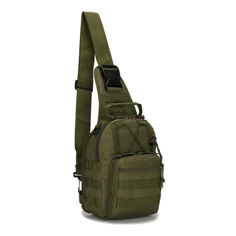 多機能戦術スリングバックパックハイキングスポーツモールキャン - Fishing Backpack のレビューと価格