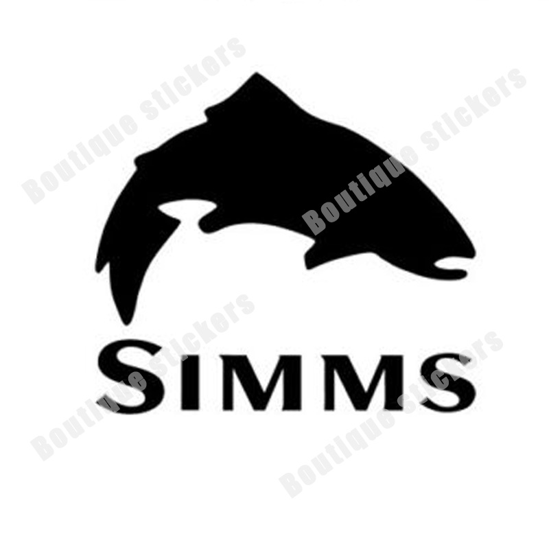 シムズ釣りアウトドアスポーツトラウトビニールデカールステッカ - Fishing Waders のレビューと価格