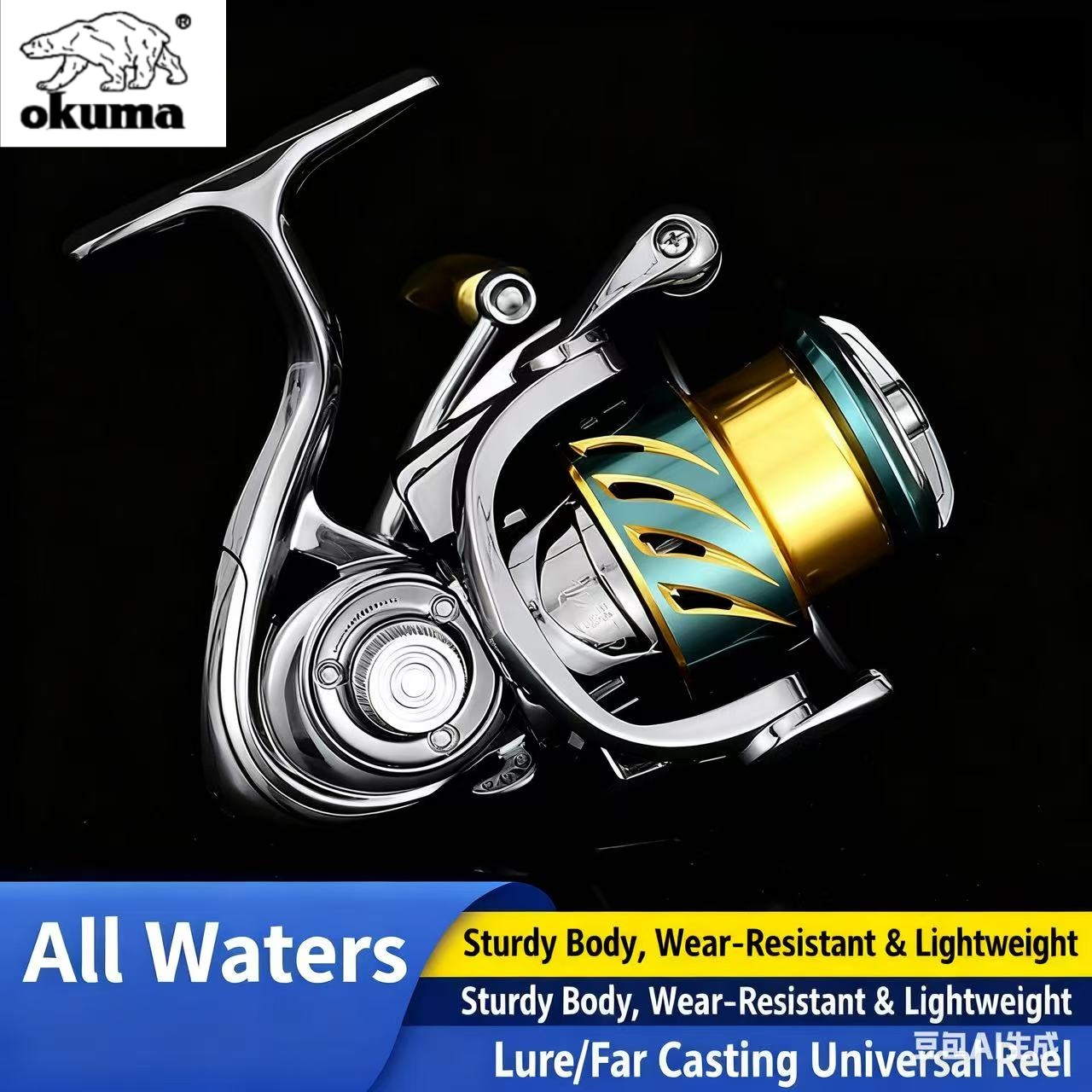 オクマ釣具 スピニングリール ユニバーサルフィッシングリール - Shimano Reel Stradic のレビューと価格