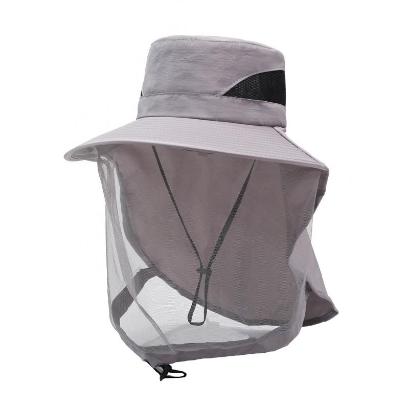 アウトドア用防蚊帽子 男女兼用 釣り用キャップ フェイスカバ - Fishing Hat のレビューと価格