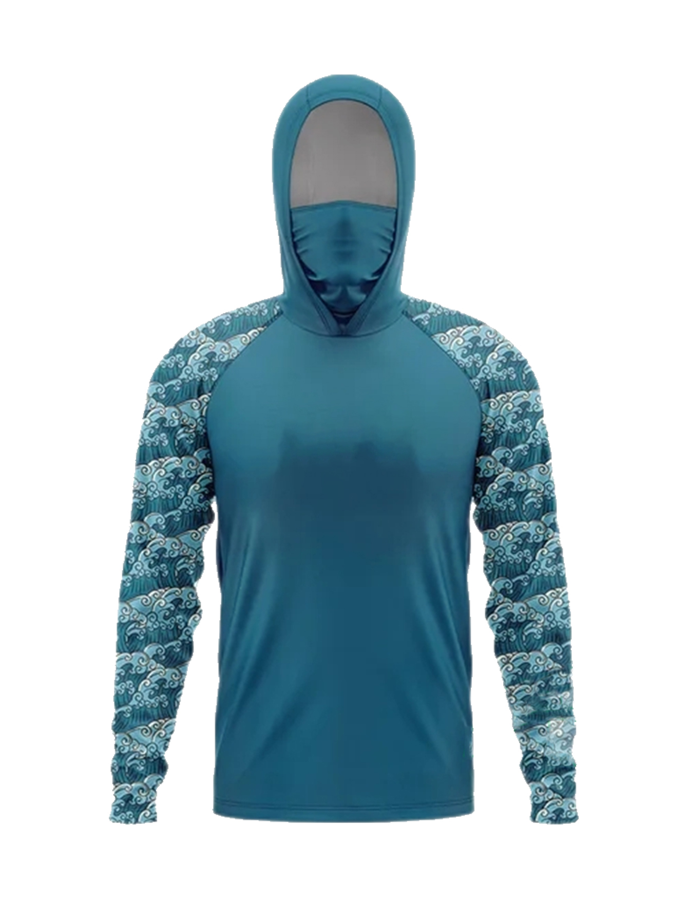 新しいアウトドアフィッシングシャツ、日焼け止めスーツ、メンズ - Fishing Mask Sun Protection のレビューと価格
